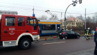 schwerer Verkehrsunfall Leipziger Straße 